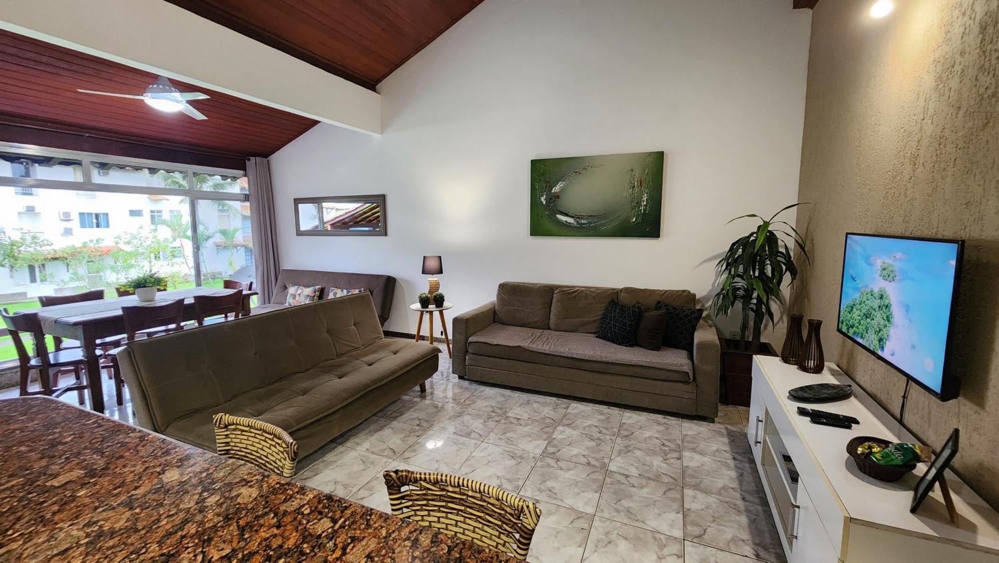 Apartamentos, 3 Praias, Condominio De Luxo, Piscinas - Angra Temporada アングラドスレイス エクステリア 写真
